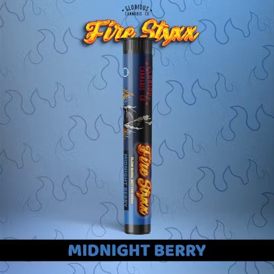 Product Midnight Berry Infused Fire Styxx | Pre Rolls