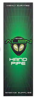 Alien Glass Hand Pipe