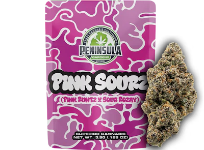 Peninsula - 3.5g Prepack - Pink Sourz - FLOWER by Peninsula Gardens at King of Budz
