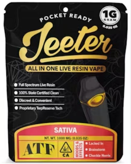 Product: Jeeter | Live Resin Disposable Vape - 1g - ATF