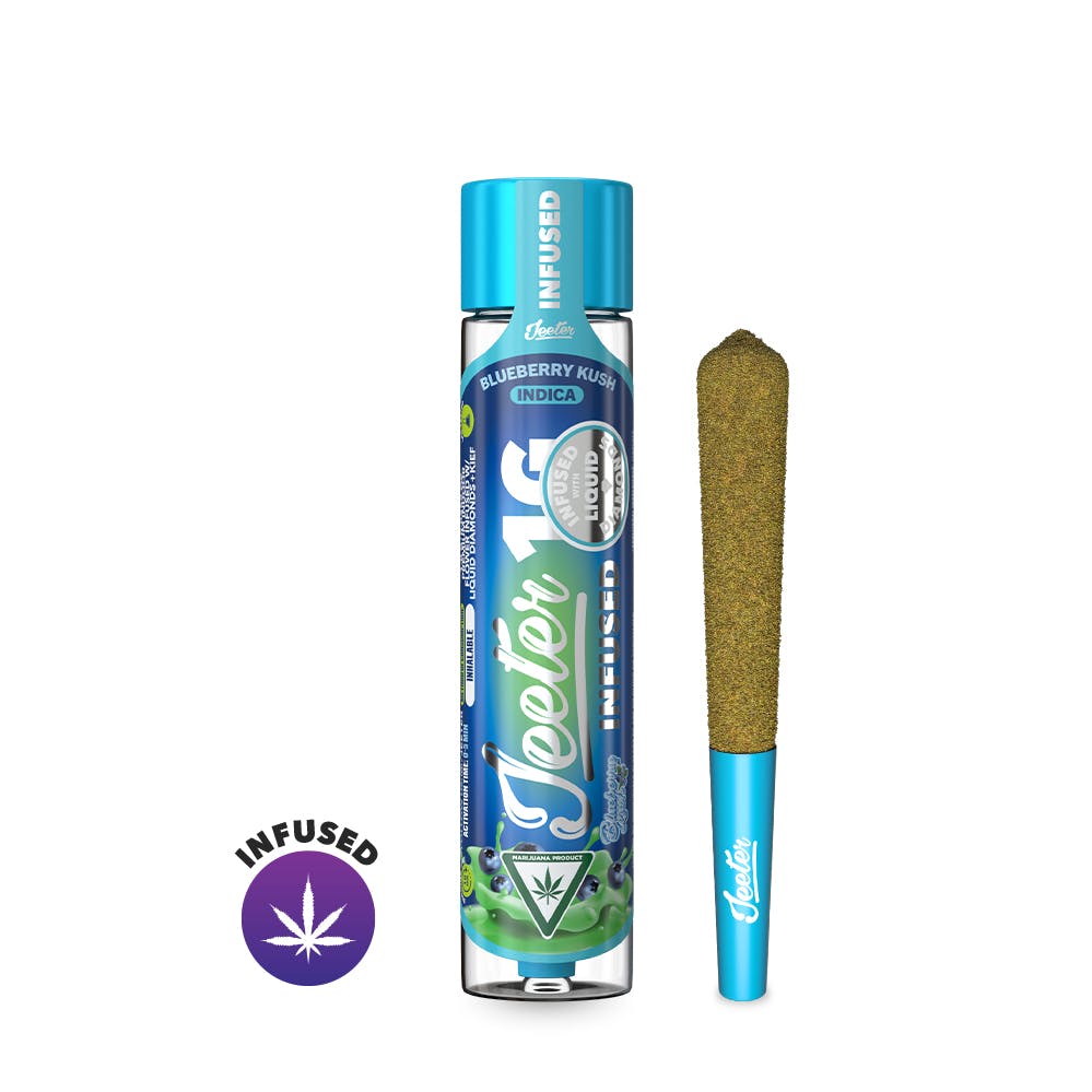 Blueberry Kush Jeeter Infused Pre-Roll | 1g