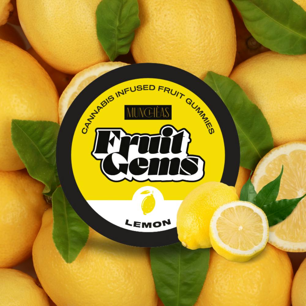 GGG | Lemon Fruit Gems | 100mg | Chelsea Cannabis