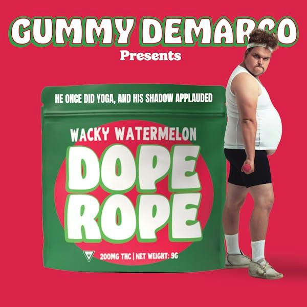 DOPE ROPE | 200MG GUMMY | WACKY WATERMELON
