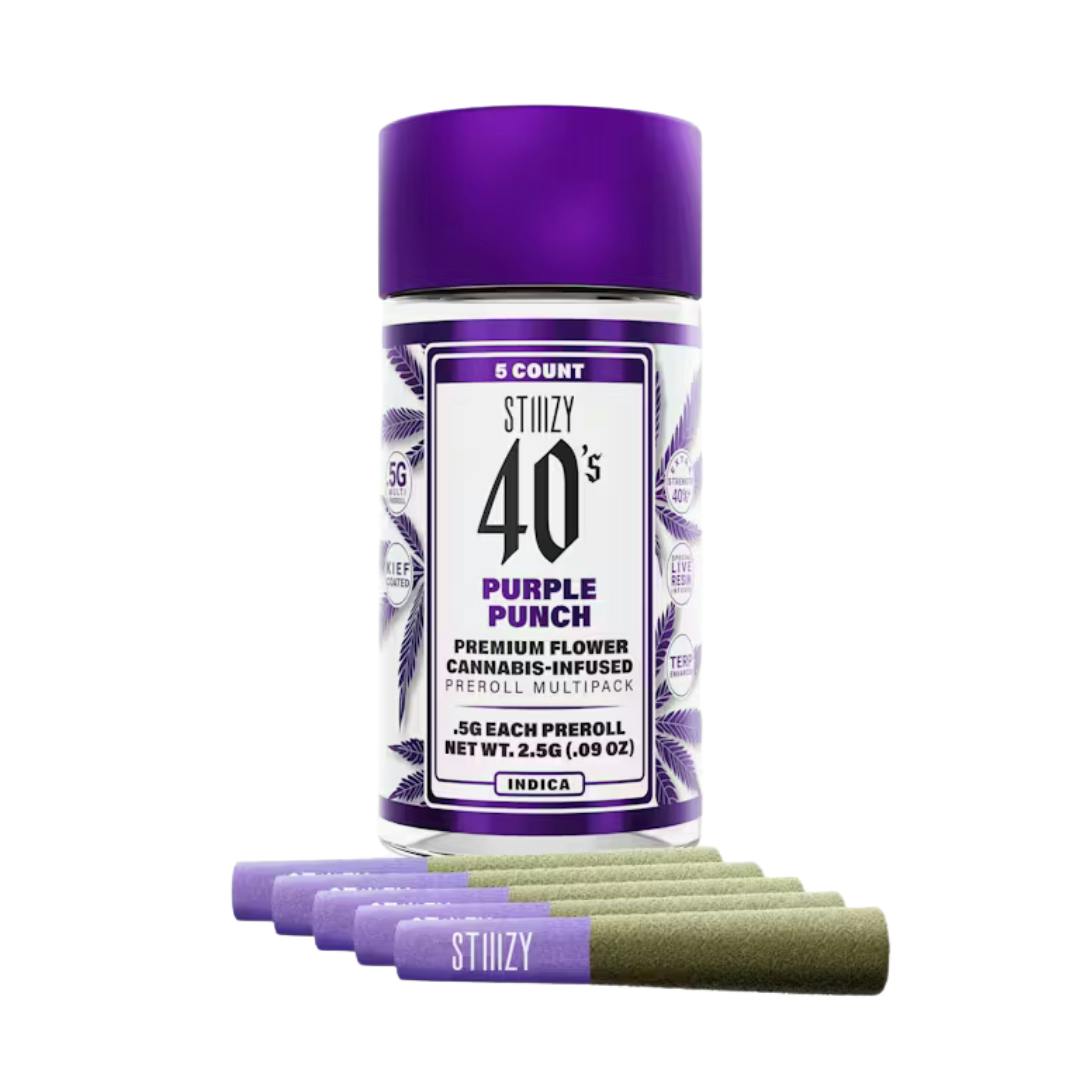 PURPLE PUNCH 5PK INFUSED PREROLLS-0