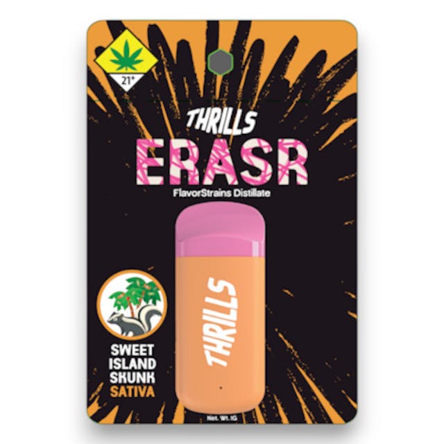 Thrills - FlavorStrains ERASR - All-In-One - 1g - (C6) (S) Sweet Island Skunk
