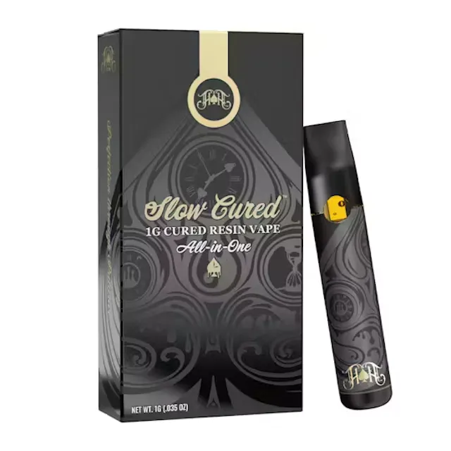 Heavy Hitters Slow Cured Resin AIO Kush Mints 1g (hybrid, disposables)