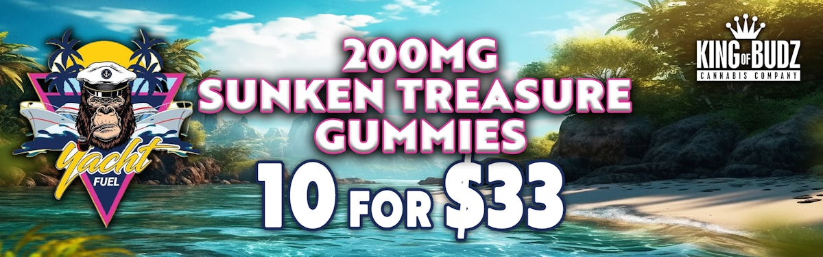 Yacht Fuel 200mg Gummies 10 For $33