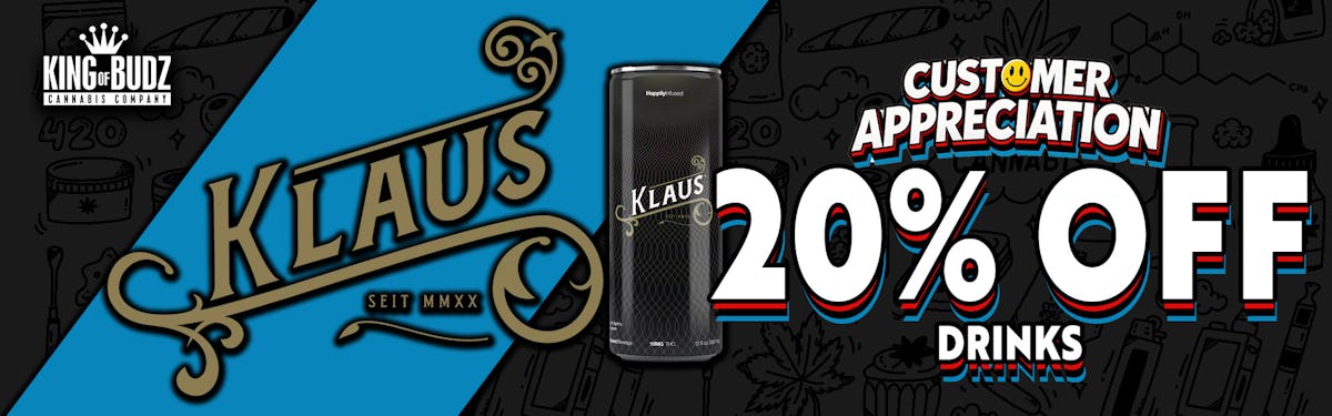 Klaus. - 10mg Rosin Infused Beverage- 20 Percent OFF