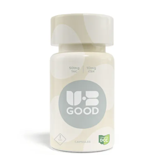 UBGOOD | 5:1 CBN 50mg Capsules | 11ct-active