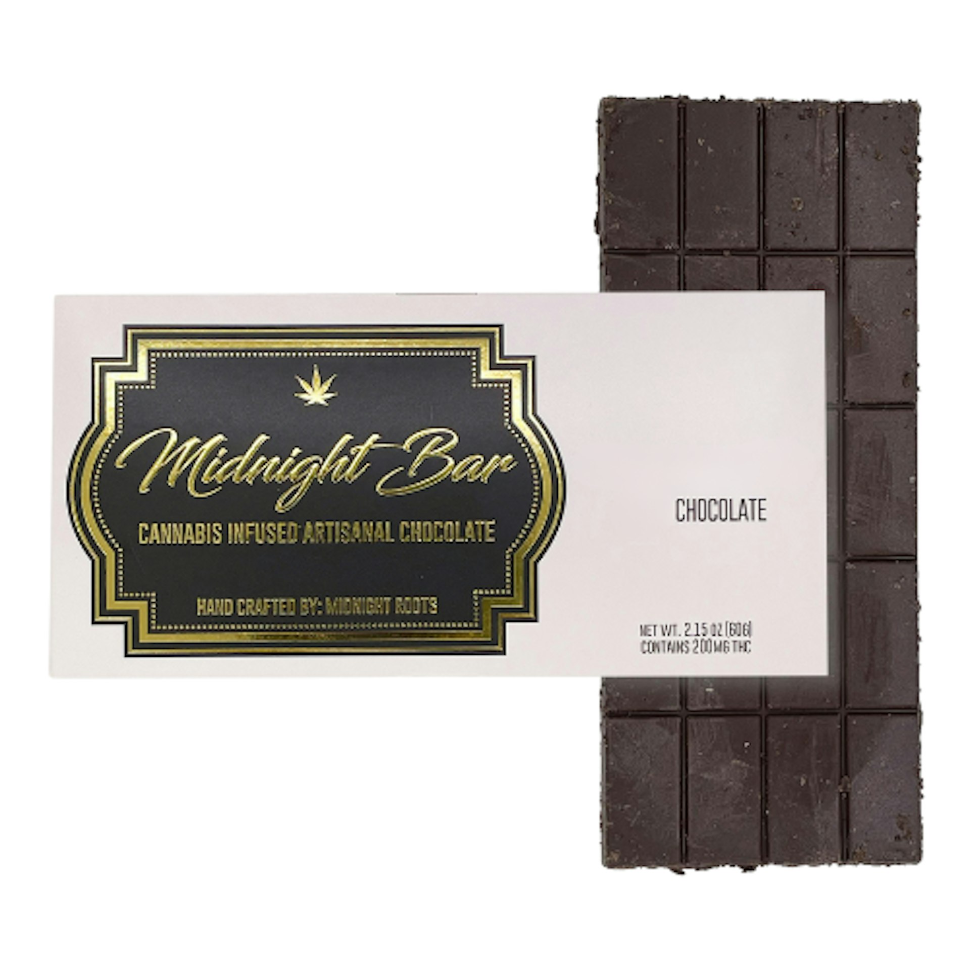 Midnight Roots - Chocolate Orange Full Moon 200mg Chocolate