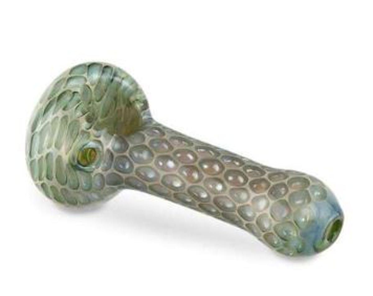 Image of 3.5″ Gold Fumed Honeycomb Hand Pipe