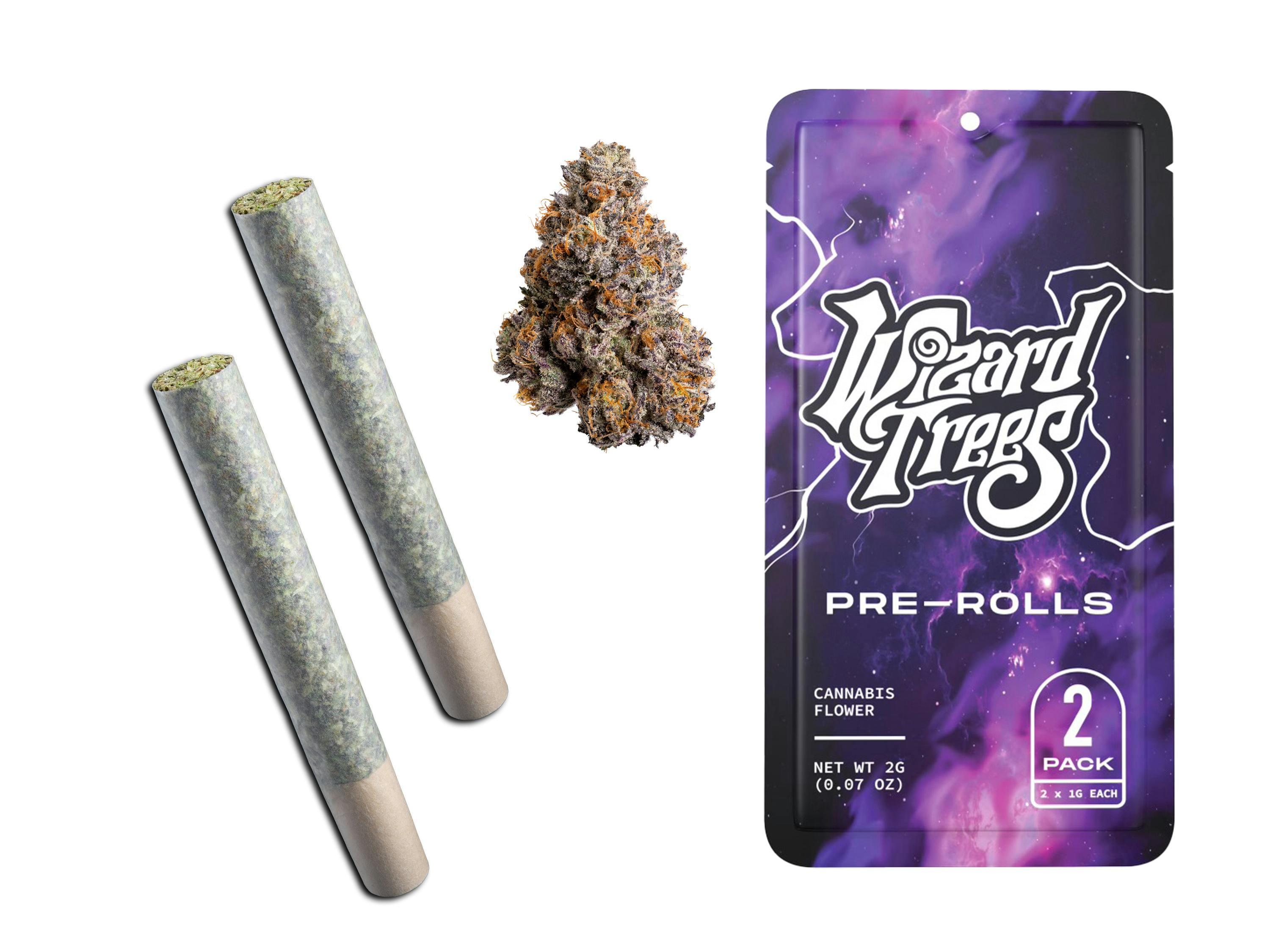 Wizard Trees 2g Pre-Roll 2pk - Lime Light