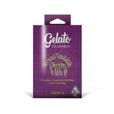 Gelato - 1g Cartridge - Grandaddy Purp (I) - CARTRIDGES by Gelato at King of Budz