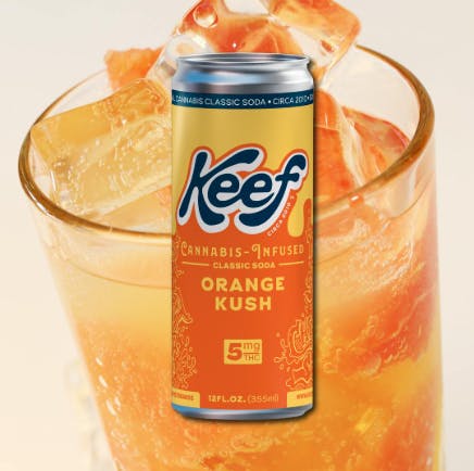 Product: Keef | Orange Kush | Classic Soda - 5mg