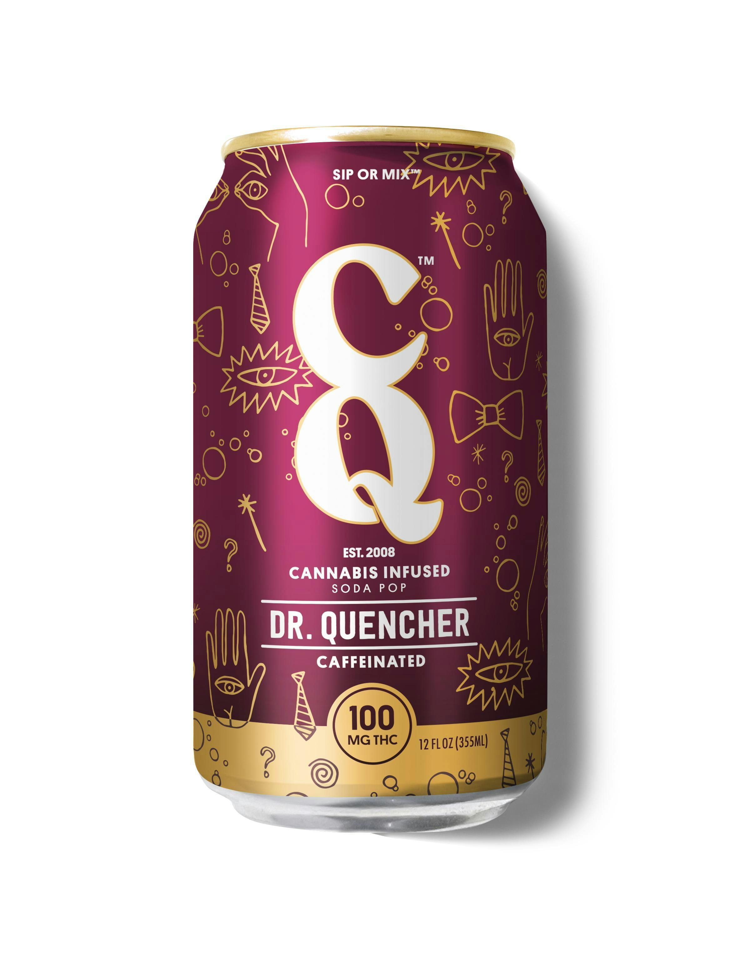 CQ - 100mg Infused Soda - Dr. Quencher