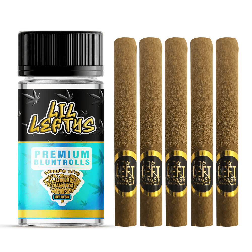 Product Left Coast - 5 Pack Maui Wowie - 6.5g- Lil Lefties Mini Blunts