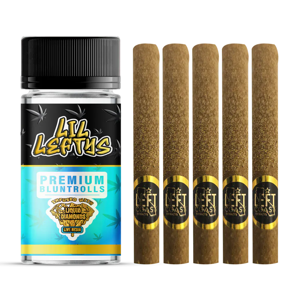 Product Left Coast - 5 Pack Maui Wowie - 6.5g- Lil Lefties Mini Blunts