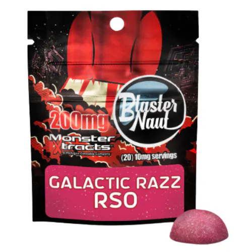 Monster Xtracts Galactic Razz RSO Hybrid Blasternaut Single Serve