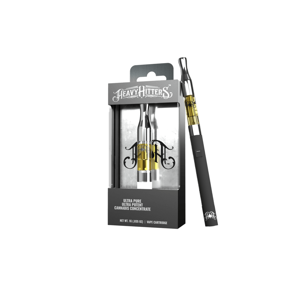 Heavy Hitters Threaded Vape Cartridges | 1g | Trainwreck