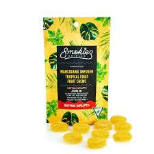 Product: Sweet Tropical Fruit | 20mg x 10pk | Smokiez Edibles