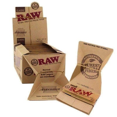 Product Raw Artesano Papers w/ Rolling Tray