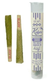 Product Infused Preroll | Frozen Grapes (H) 2pk | Kiefers