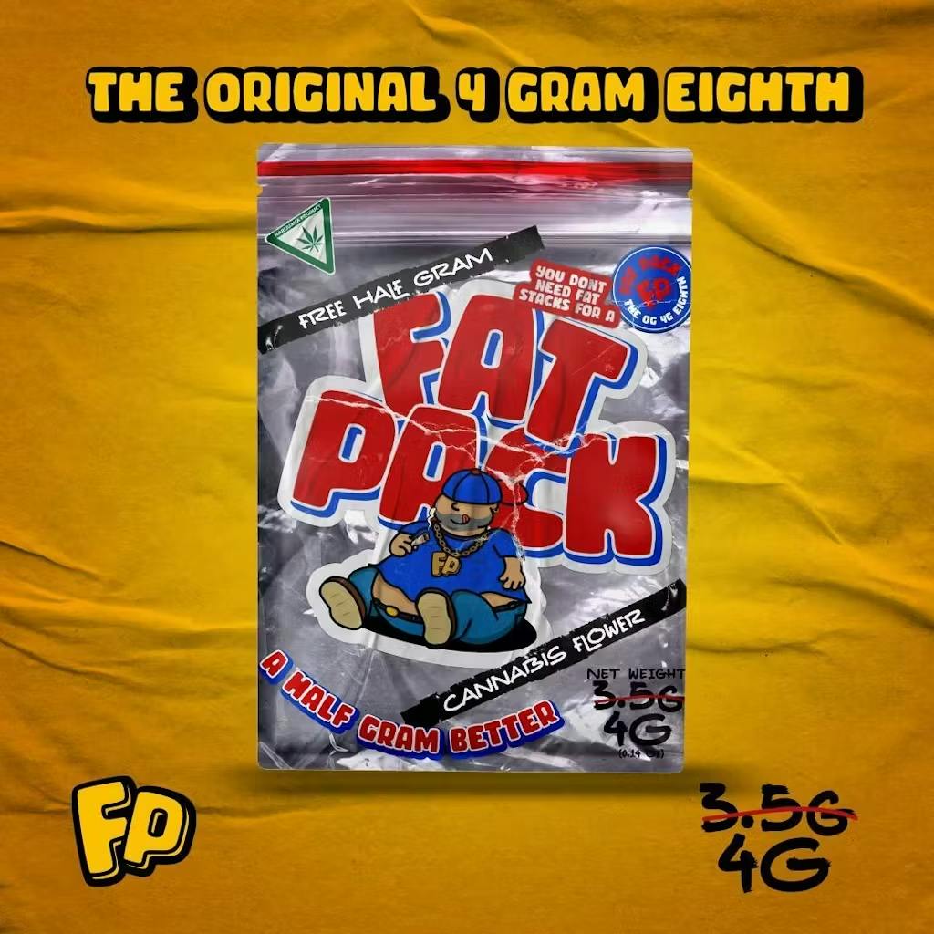 Buy Fat Pack - 4g Prepack - Grape Pie Flower Cannabis