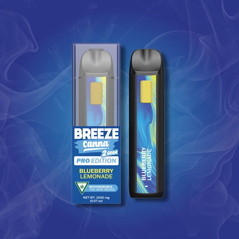 Blueberry Lemonade - Classic 2Gram Pro Vape Device — BREEZE Canna
