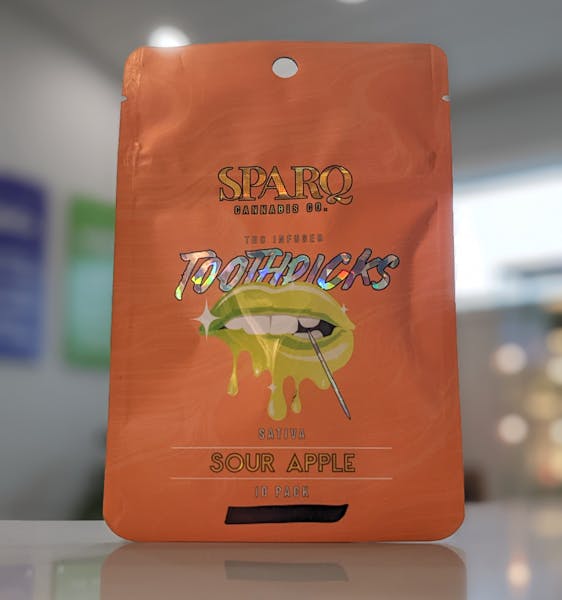 Sour Apple Toothpicks (S)  - 10pk - Sparq