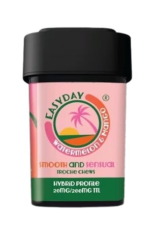 Watermelon & Mango 20mg THC 10-pk Troche (Smooth & Sensual)