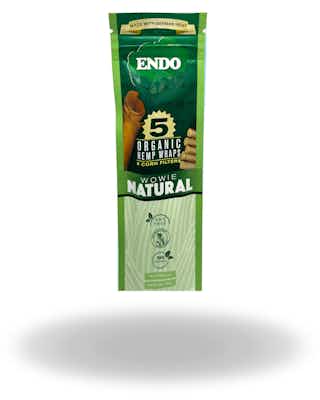 Product: Endo | Wowie Natural Hemp Wraps | 5pk