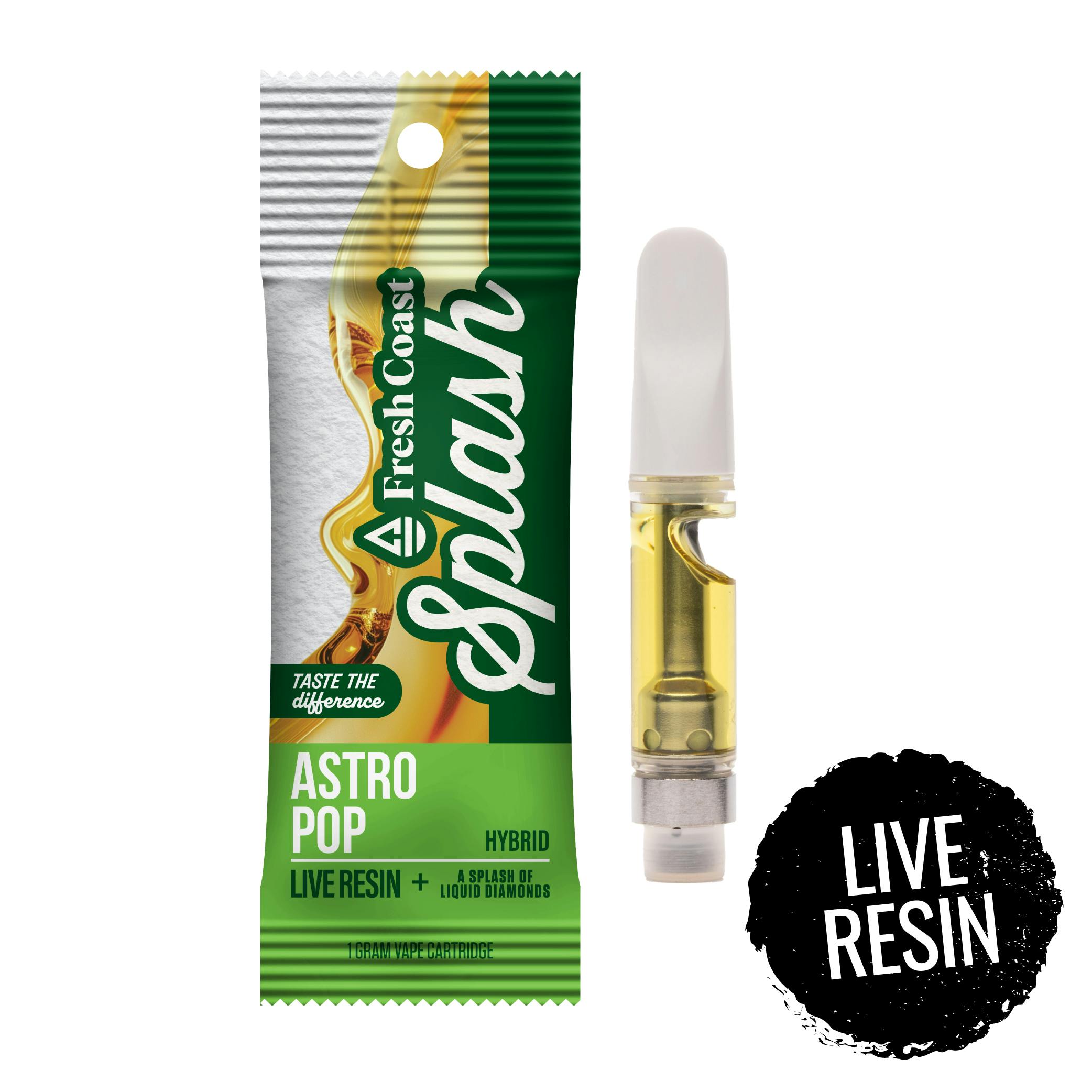 SPLASH | Live Resin Vape Cart - 1g - Astro Pop