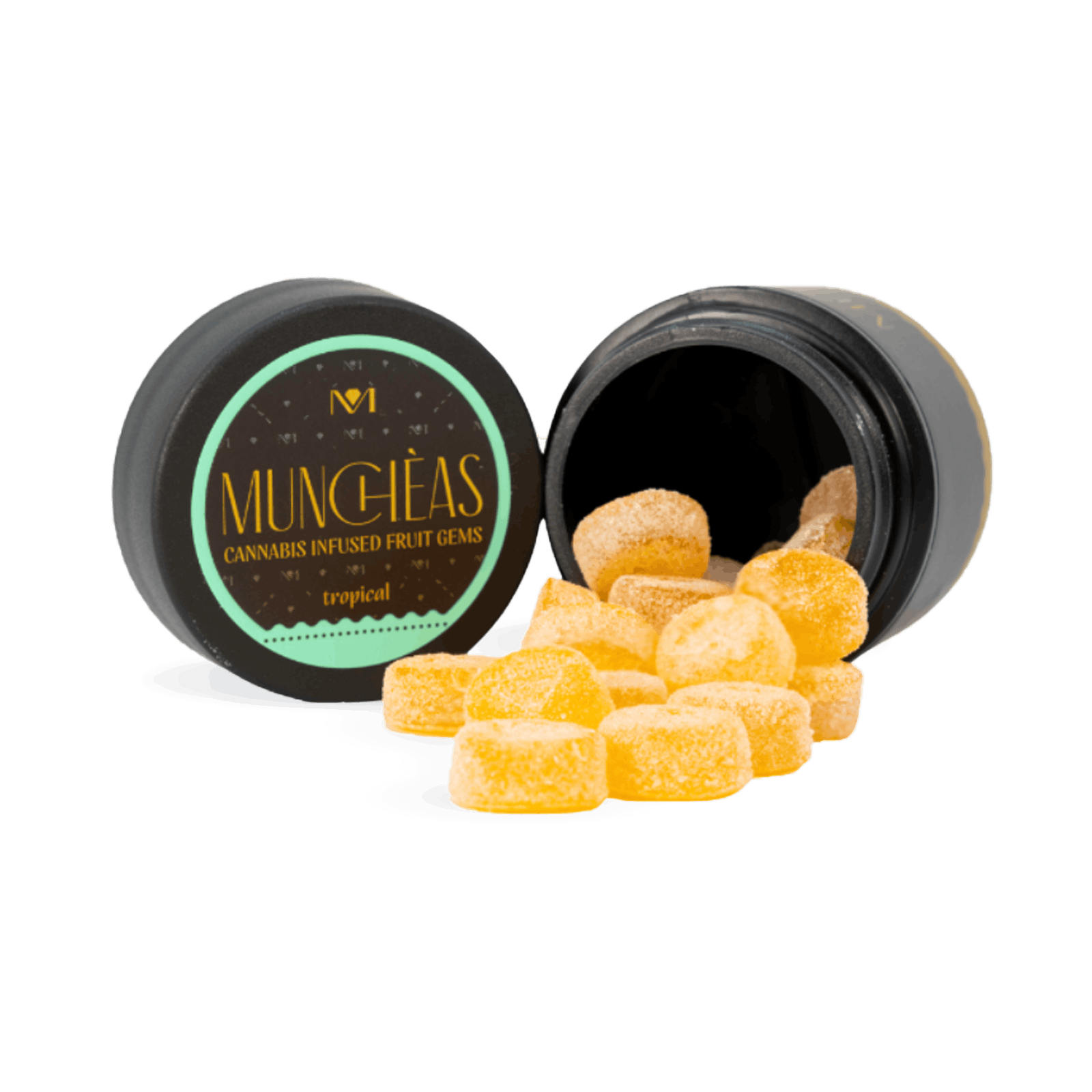 Munchèas Tropical Fruit Gems Zaza Green