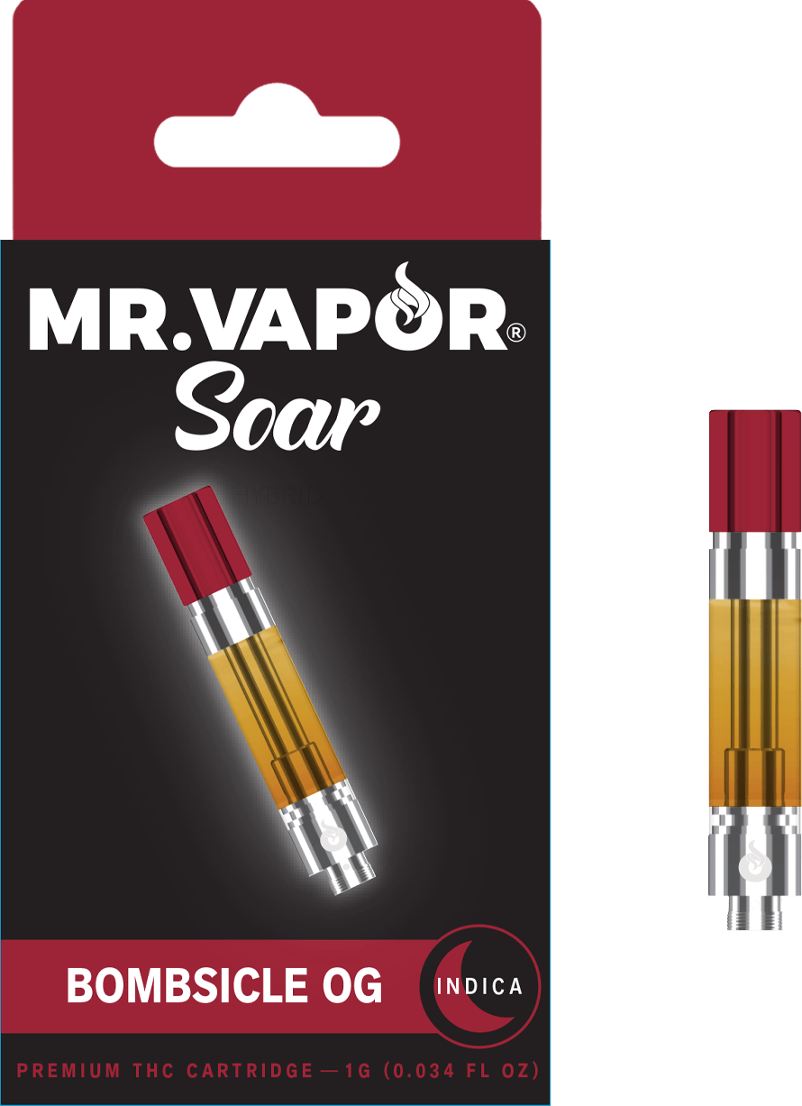 Mr. Vapor Soar Mr. Vapor Soar - 510 Cartridge - Bombsicle OG — VAPORIZERS