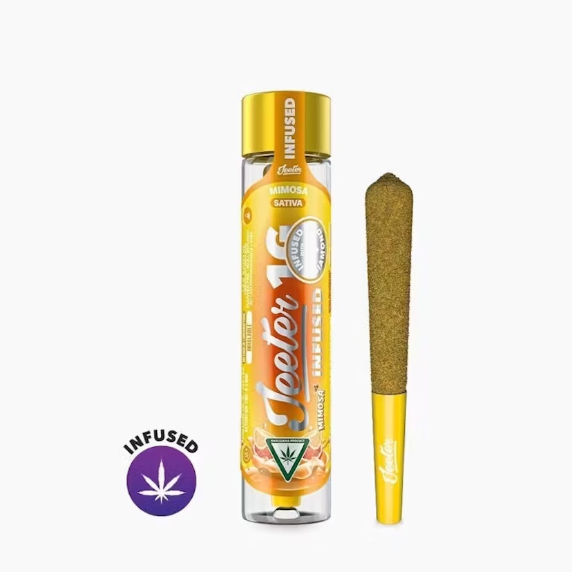 Jeeter 1g Infused Rosin Diamond Preroll Mimosa