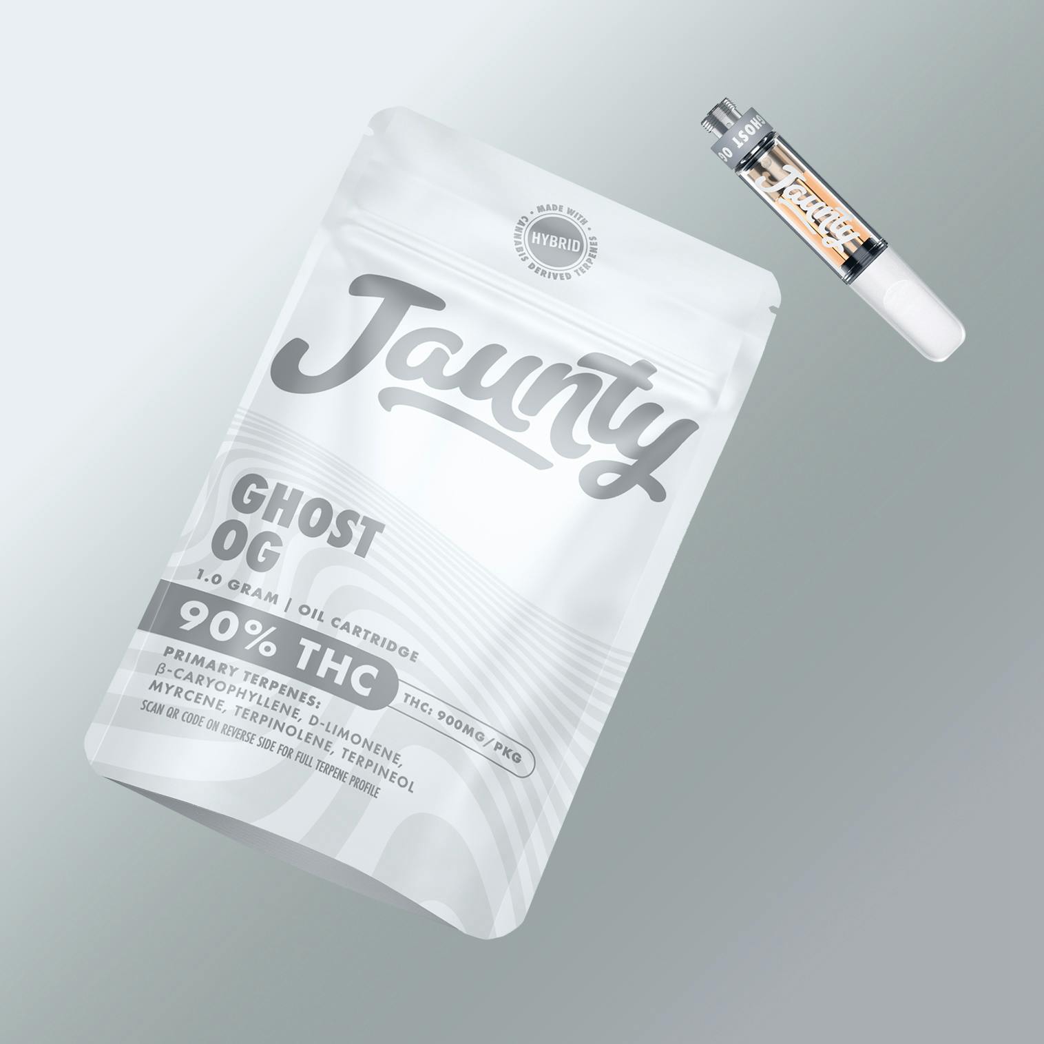 Jaunty | Ghost OG | 510 Cart | 1g (Limited Drop)