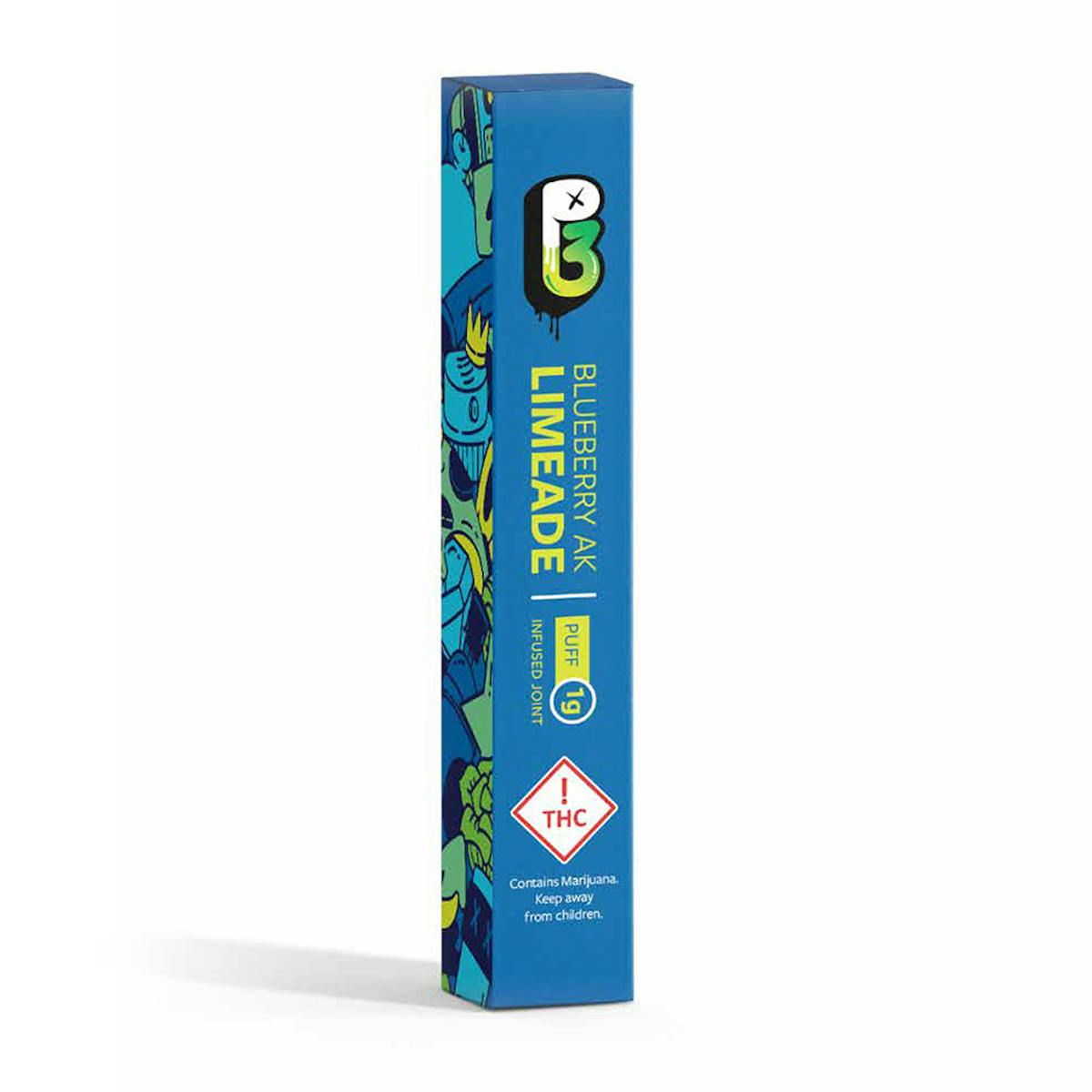 Photo of P3 | Blueberry Ak Limeade | Infused Preroll (H)