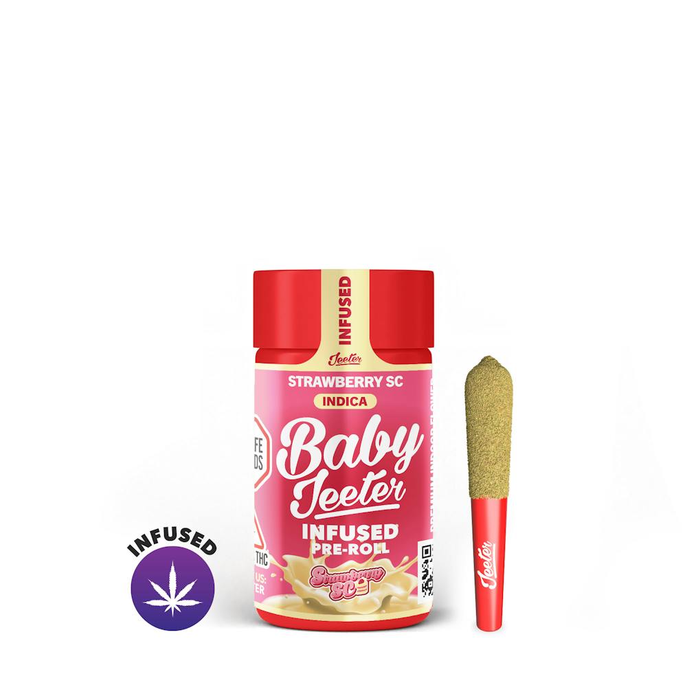 Product Strawberry SC Baby Jeeter Infused Pre-Roll 5-pack | 2.5g
