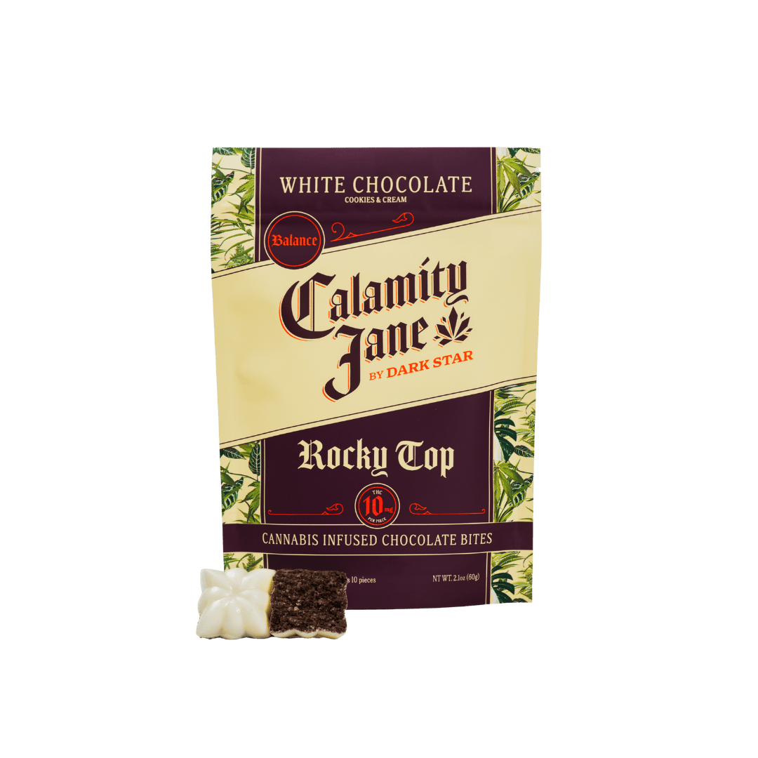 Product Dark Star - Calamity Jane - Rocky Top - Chocolate Bites - 100mg