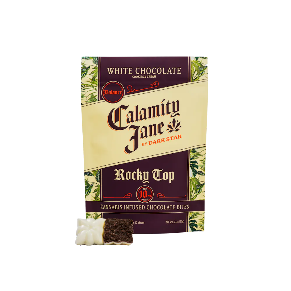 Product Dark Star - Calamity Jane - Rocky Top - Chocolate Bites - 100mg