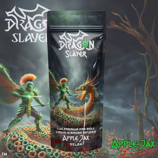 Product: Dragon Slayer | Apple Jax 1.2g Infused Pre-Roll