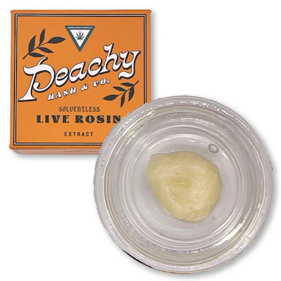 Peachy - 1g Live Rosin - Big Wild