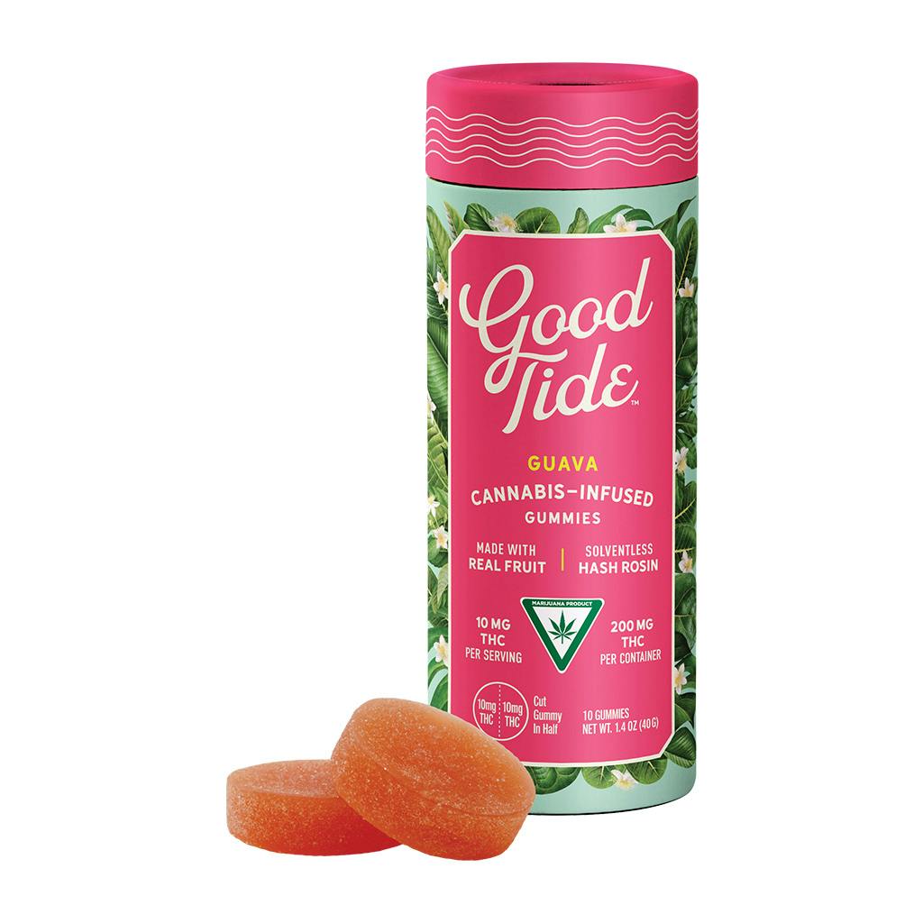 Product: Guava | 20mg x 10pk | Rosin Infused | Good Tide