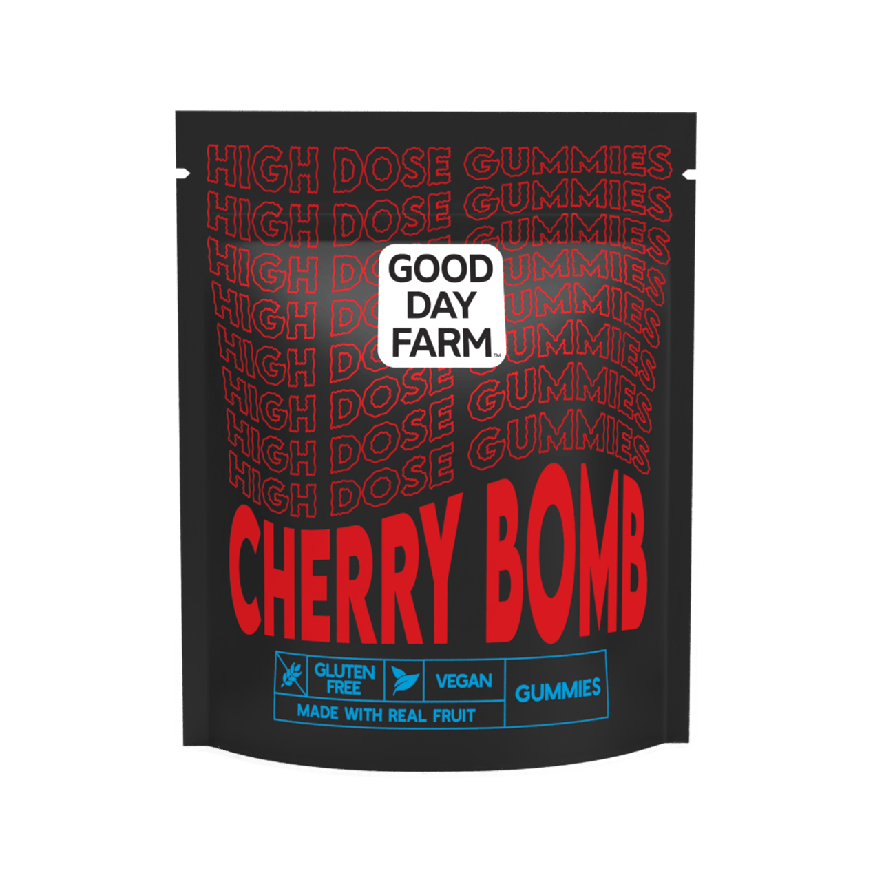 GDF: Multi-Dose Gummies | Cherry Bomb | 400mg | 10pk | GDF