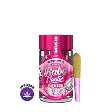 Baby Jeeter - Berry White - 5 x .5g Rosin Infused Prerolls