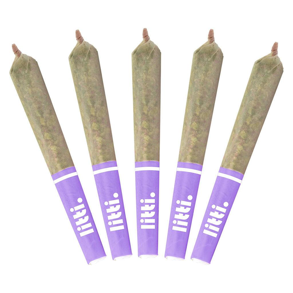 Infused Pre-Roll | LITTI - Bussn' Blackberry - Indica - 5x0.5g