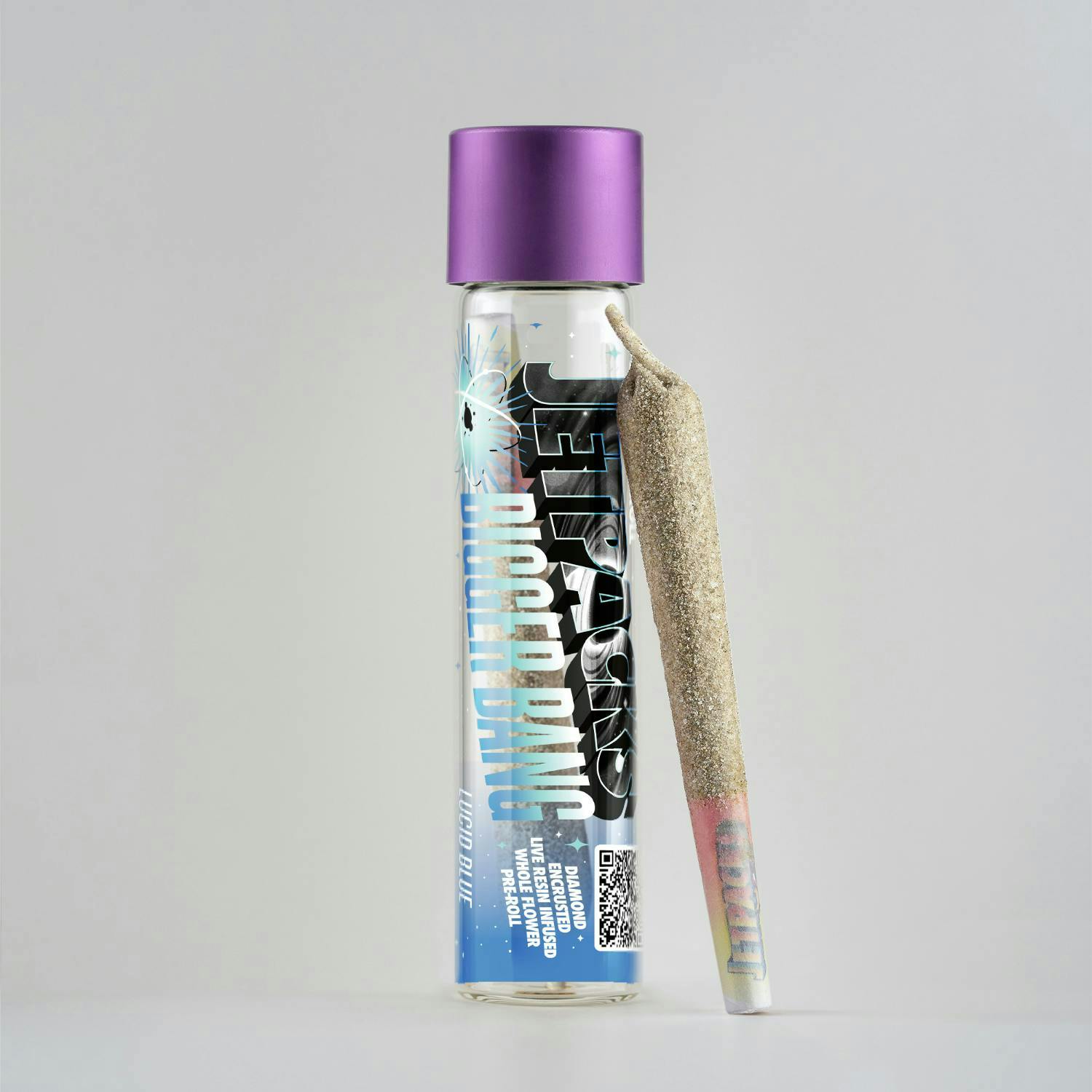 Lucid Blue Bigger Bang Pre Roll | Sativa | Jetpacks-0