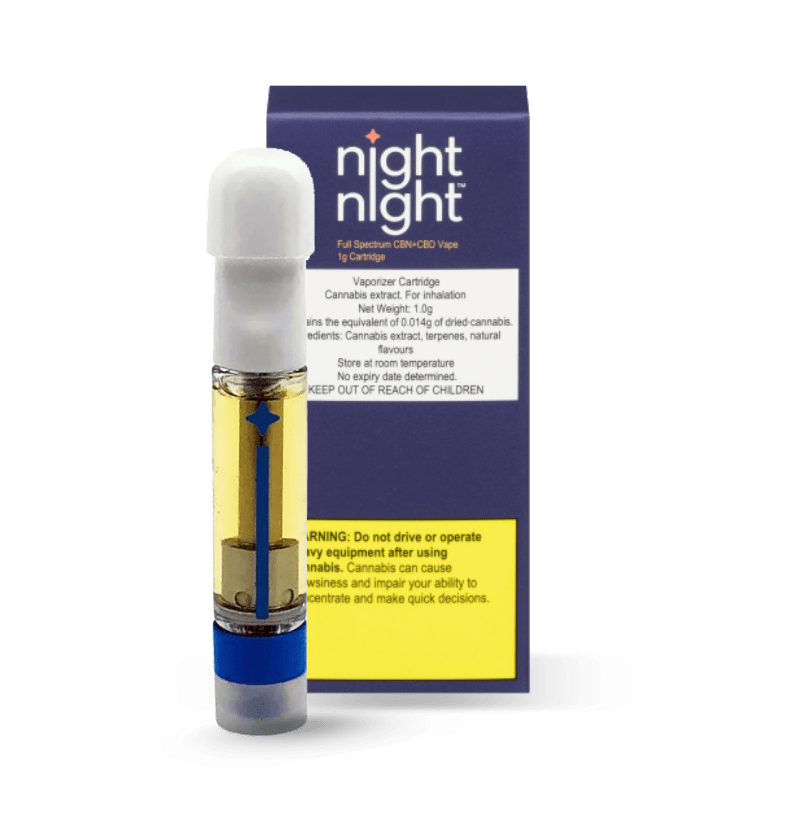 NightNight Full Spectrum CBN+CBD 510 Vape Cartridge | Oceanic 
