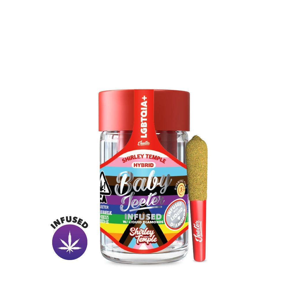 Shirley | Pride Month Exclusive I Infused Baby Jeeter Pre-Roll | 5 Pack