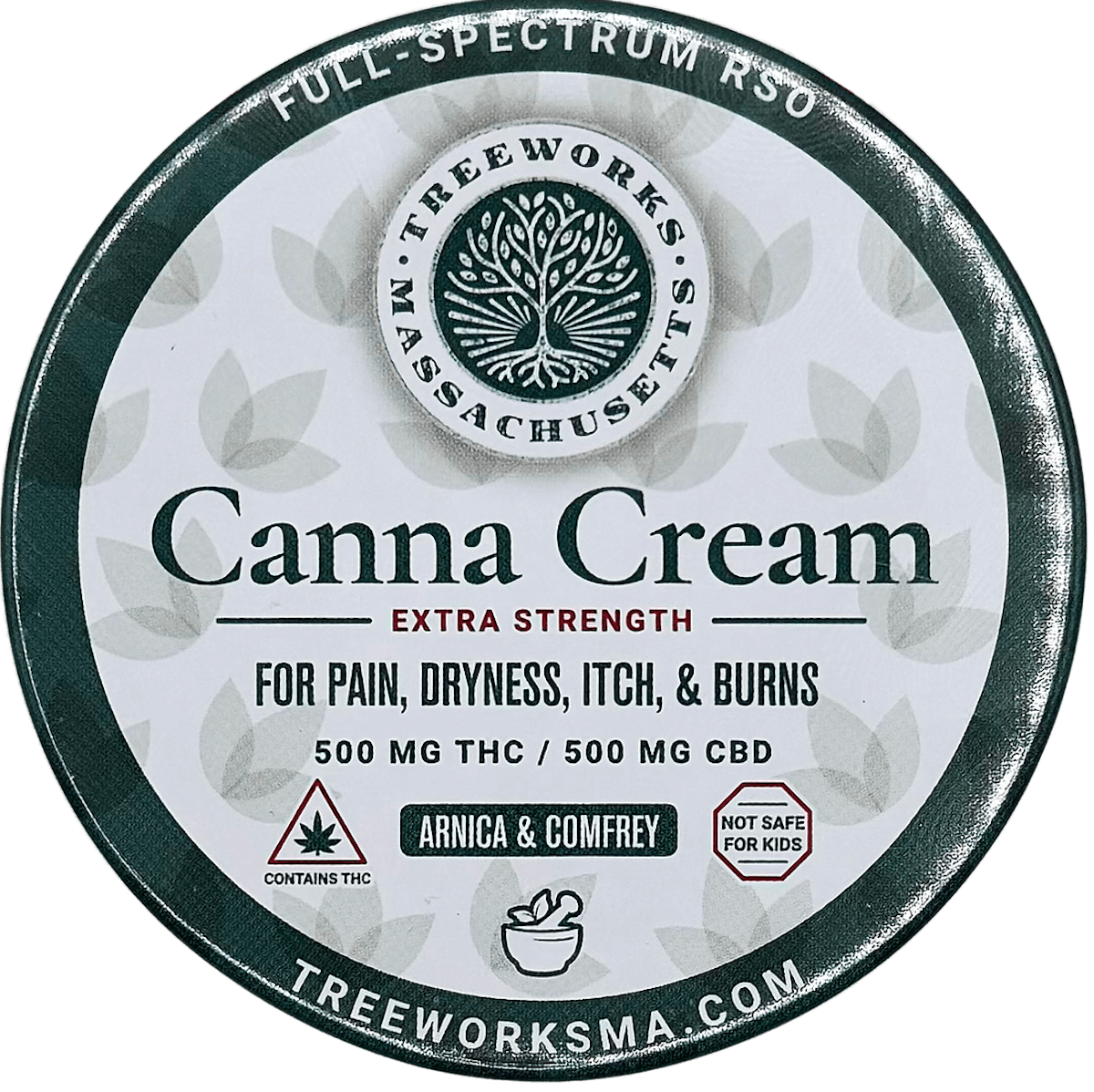 Image of Canna Cream | 500mg 1:1